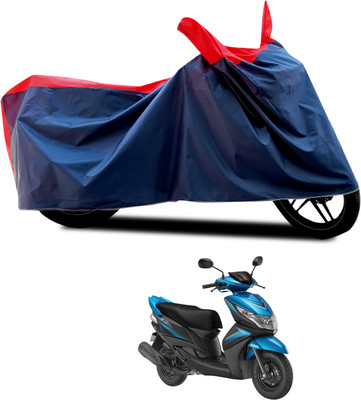 PAGORA Waterproof Two Wheeler Cover for Yamaha(Ray Z, Black, Red)