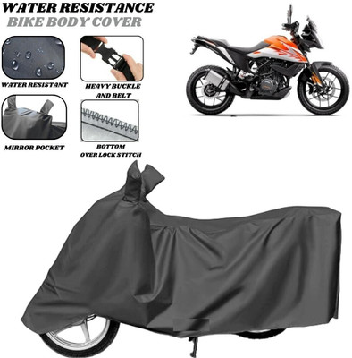 SRP PRODUCT Waterproof Two Wheeler Cover for KTM(390 Adventure, Grey)