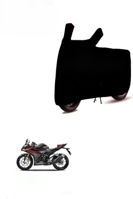 DeepShakshi AUTOMOTIVE Two Wheeler Cover for Honda(CBR 150R, Black)