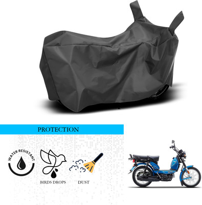 ANTHUB Waterproof Two Wheeler Cover for TVS(XL 100, Black)