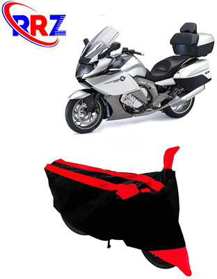 AutoGalaxy Waterproof Two Wheeler Cover for BMW(K 1600, Black, Red)
