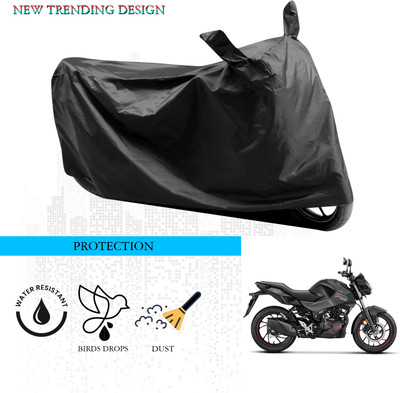 ANTHUB Waterproof Two Wheeler Cover for Hero(CBZ Extreme, Black)