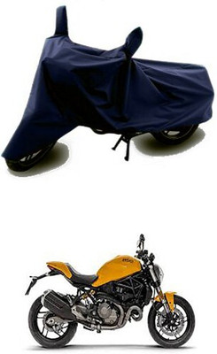 Royalrich Two Wheeler Cover for Ducati(Monster 82, Blue)
