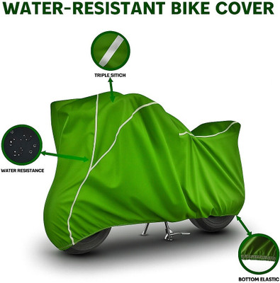 pocket bazar Waterproof Two Wheeler Cover for TVS(Jupiter, Green, White)