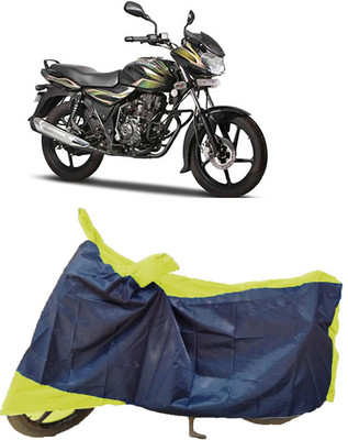 DIGGU Two Wheeler Cover for Bajaj(Discover 100 DTS-i, Multicolor)