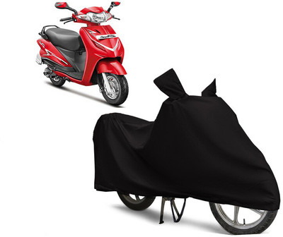 EGAL Waterproof Two Wheeler Cover for Hero(Duet LX 110CC, Black)