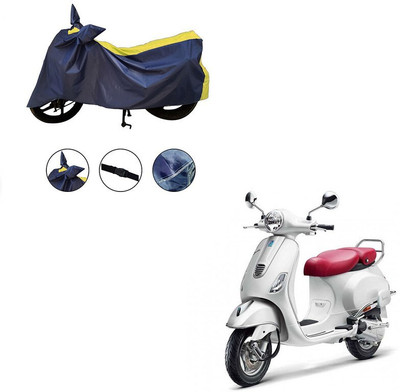 Furnish Flow Two Wheeler Cover for Vespa(Elegante 150, Yellow)