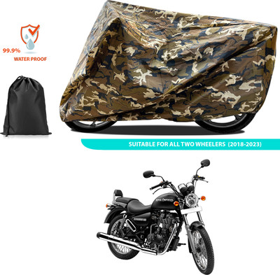 CODOKI Two Wheeler Cover for Royal Enfield(Thunderbird 500, Yellow)