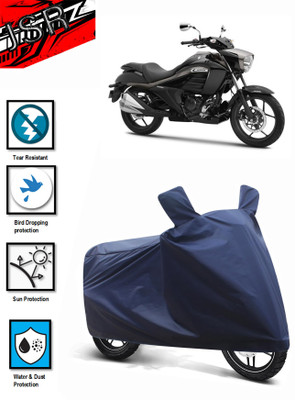 FRONCH Waterproof Two Wheeler Cover for Suzuki(intruder 150, Blue)