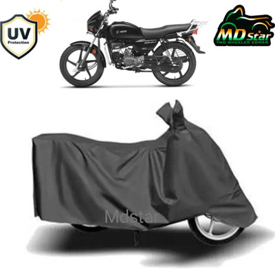 MWBB Waterproof Two Wheeler Cover for Hero(Splendor, Grey)