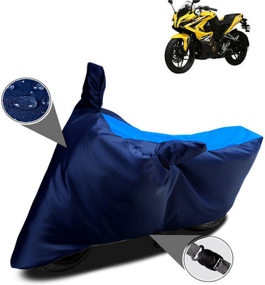 MWBB Waterproof Two Wheeler Cover for Bajaj(Pulsar 200, Multicolor)