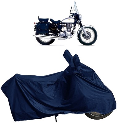 DIGGU Two Wheeler Cover for Royal Enfield(Machismo 350, Blue)