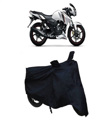 APNEK Waterproof Two Wheeler Cover for TVS(Apache, Black)