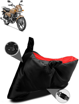 AutoGalaxy Waterproof Two Wheeler Cover for Hero(Splendor Plus, Red)