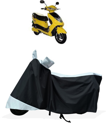 Tricway Two Wheeler Cover for Okinawa(R30 electric scooter, White)