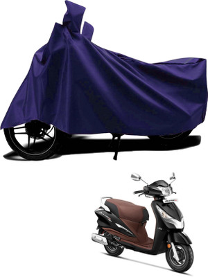 KEDIT Waterproof Two Wheeler Cover for Hero(Destini 125, Blue)