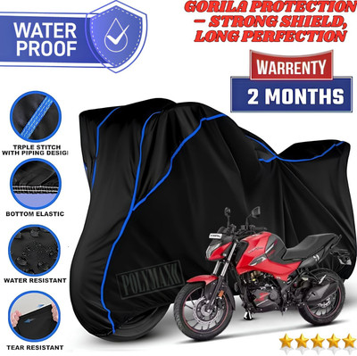 POLYMAXX Waterproof Two Wheeler Cover for Hero(Xtreme, Black)