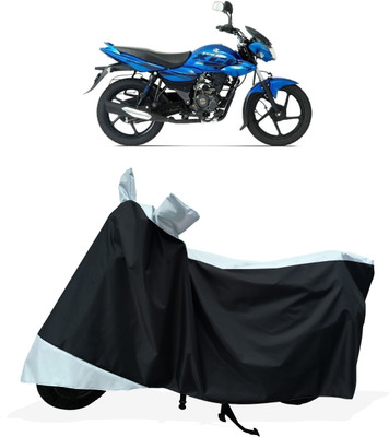 Tricway Two Wheeler Cover for Bajaj(XCD 125cc, White)
