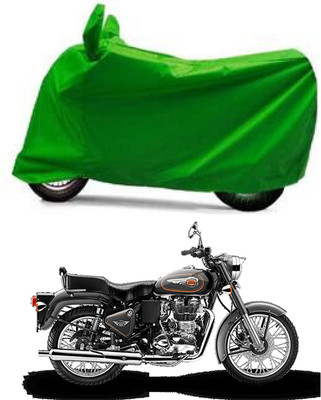 Furious3D Two Wheeler Cover for Royal Enfield(500, Green)