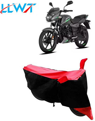 KPIND Waterproof Two Wheeler Cover for Bajaj(Pulsar 125 Neon, Black, Red)