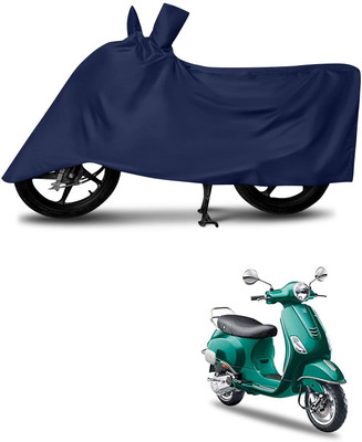 KEDIT Two Wheeler Cover for Vespa(VXL 150 BS6, Blue)