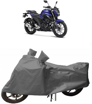 GANPRA Two Wheeler Cover for Yamaha(FZ 25, Grey)