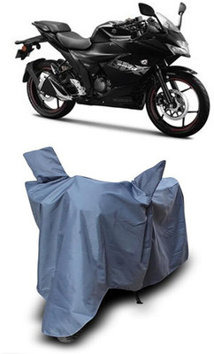 MADAFIYA Waterproof Two Wheeler Cover for Suzuki(Gixxer SF, Grey)