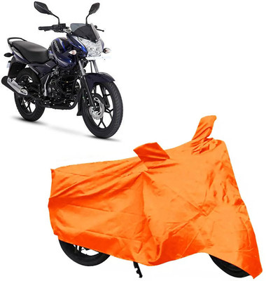 ROYAL AUTO MART Two Wheeler Cover for Bajaj(Discover 150 s, Orange)