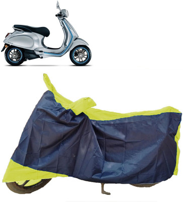 AutoKick Two Wheeler Cover for Vespa(Piaggio Elettrica, Multicolor)