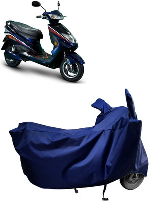 Amexride Two Wheeler Cover for Okinawa(Ridge Plus, Blue)