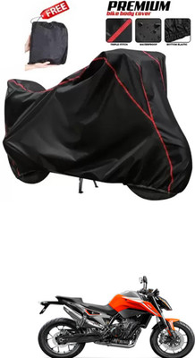 DeepShakshi AUTOMOTIVE Two Wheeler Cover for KTM(790 Duke, Black)