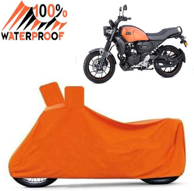 Autoinnovation Waterproof Two Wheeler Cover for Yamaha(FZ-X, Orange)