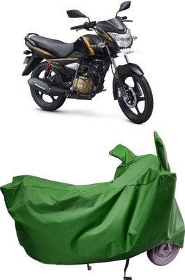 Amexride Two Wheeler Cover for TVS(Victor Premium BS6, Maroon)