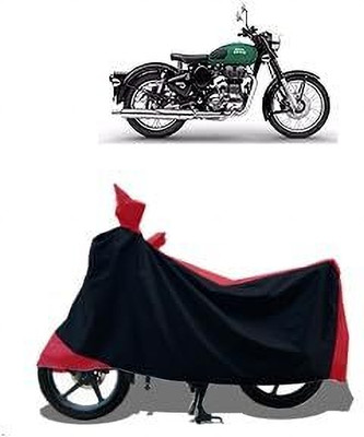 KEDIT Two Wheeler Cover for Royal Enfield(Bullet 350, Red)