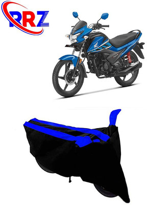 RRZ Waterproof Two Wheeler Cover for Honda(Livo, Black, Blue)
