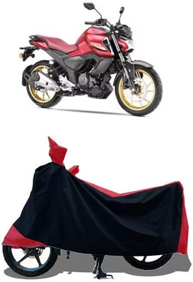 KEDIT Two Wheeler Cover for Yamaha(FZS-FI V3 BS6 BS6, Red)