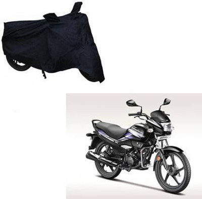 Mdstar Waterproof Two Wheeler Cover for Hero(Splendor Pro Classic, Black)