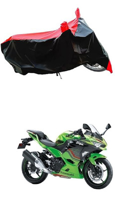 VESMEI Two Wheeler Cover for Kawasaki(Ninja 400 BS6, Red)