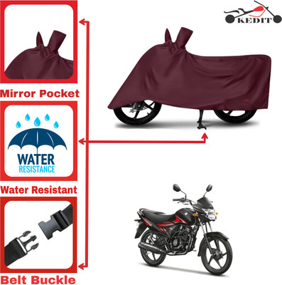AASHTIK MART Two Wheeler Cover for Suzuki(Hayate, Maroon)