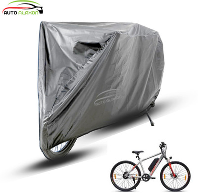 AUTO ALAXON Waterproof Two Wheeler Cover for Universal For Bike(Grey)