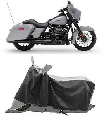 GROFATIK Two Wheeler Cover for Harley Davidson(Street Glide Special, Grey)