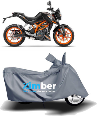 THE REAL ARV Two Wheeler Cover for KTM(390 Duke, Grey)