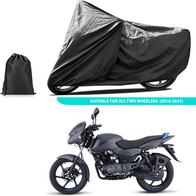 CODOKI Two Wheeler Cover for Bajaj(Pulsar 125 Neon BS6, Black)