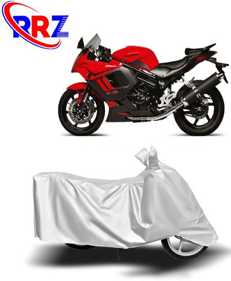 RRZ Waterproof Two Wheeler Cover for Hyosung(GT650R, White)