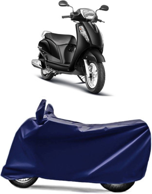 AUCTIMO Two Wheeler Cover for Suzuki(Access SE, Blue)