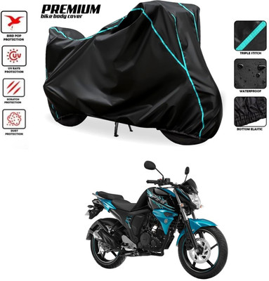 SThanaveX Waterproof Two Wheeler Cover for Yamaha(FZ S FI (V 2.0), Black)