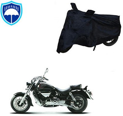 MMSSTAR Waterproof Two Wheeler Cover for Hyosung(ST7, Black)