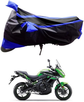 Genipap Two Wheeler Cover for Kawasaki(Versys 650, Black, Blue)