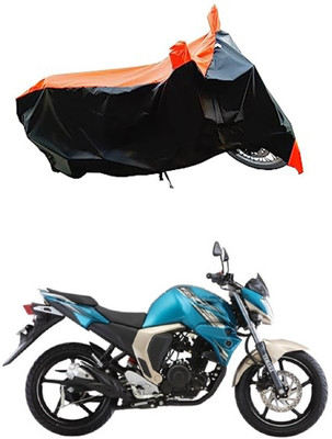 VESMEI Two Wheeler Cover for Yamaha(FZ-S Fi Version 3.0 BS6, Orange)