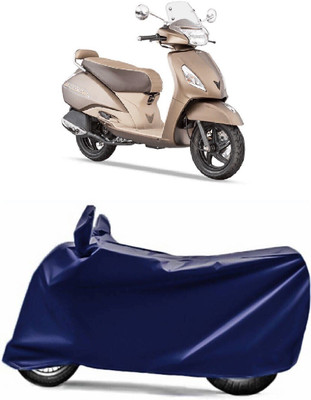 DeepShakshi AUTOMOTIVE Two Wheeler Cover for TVS(Jupiter classic, Blue)